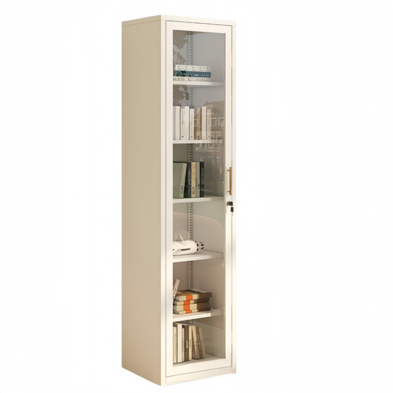 铭思达书柜单门台高清大图