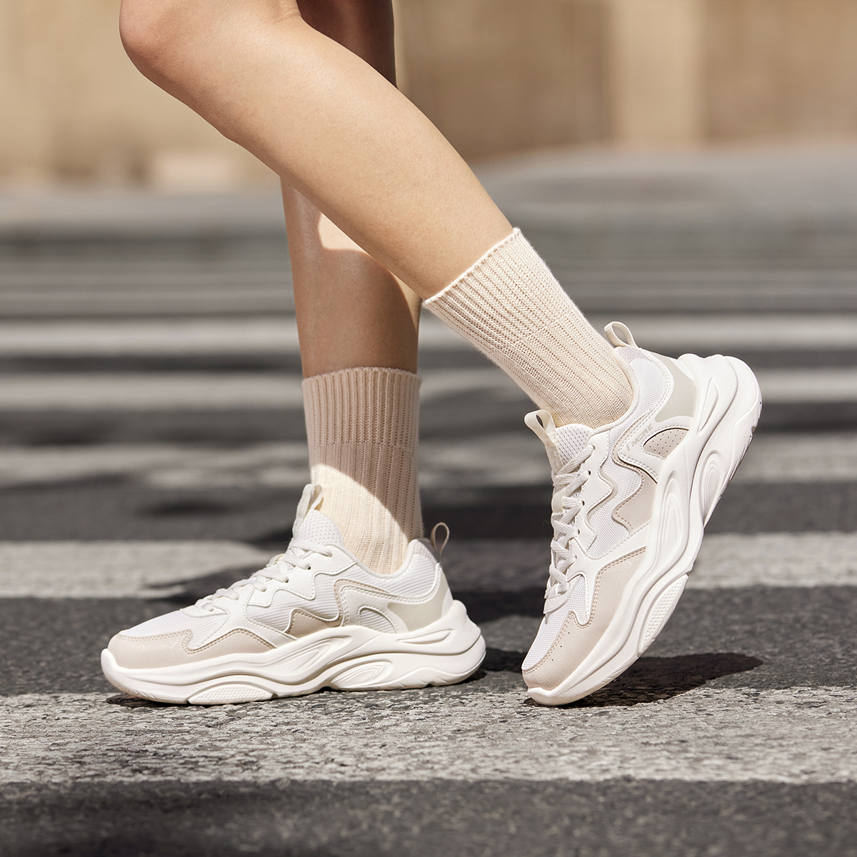 361°女鞋运动鞋新品女复古文化鞋682536783高清大图