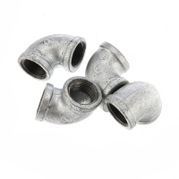 建支 国标热镀锌弯头玛钢 15mm 4分 1个