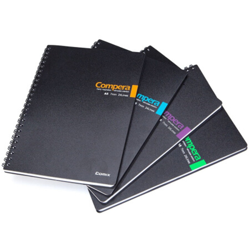 齐心(COMIX) CPA5607Compera双螺旋PP面本 A5 60张