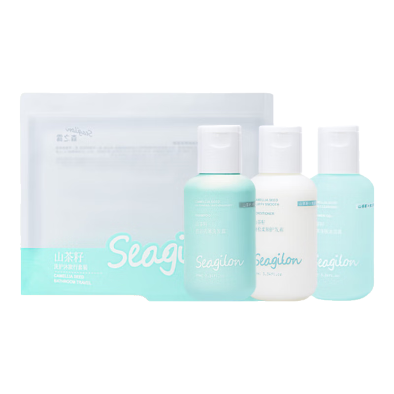 森之露Seagilon 03山茶籽洗护沐旅行套装99ml*3