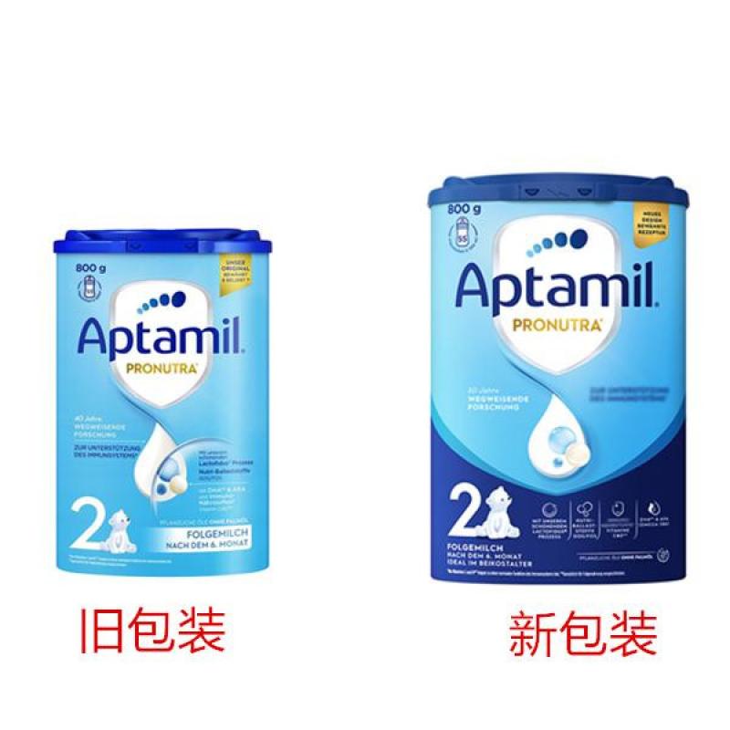 原装进口德国爱他美AptamilAptamil婴幼儿牛奶奶粉2段(6-10个月)800g高清大图