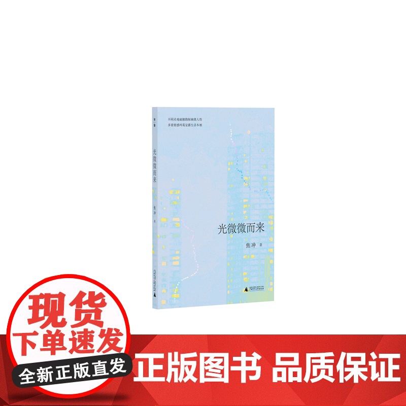 光微微而来 焦冲/著 直击当代青年婚恋现状,深度解剖亲密关系 广西师范大学出版社高清大图