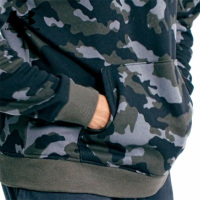 安德玛/Under Armour男子UA Rival Camo抓绒连帽上衣1358777