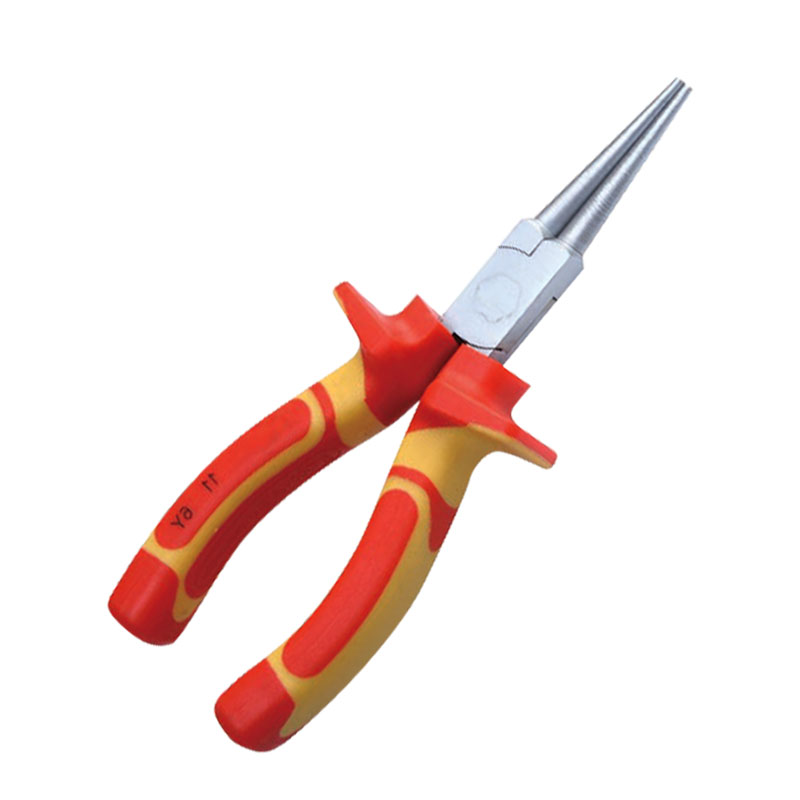 维度(WEDO)IN507-06 绝缘注塑德式圆嘴钳 铬钒钢 6寸 VDE 绝缘耐压1000V高清大图