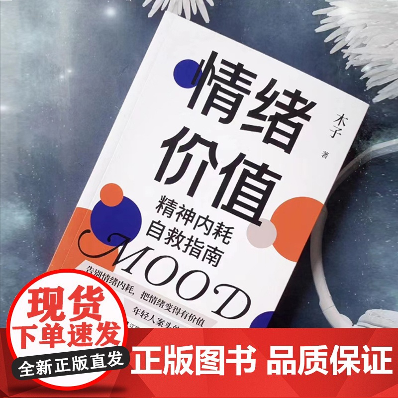 情绪价值:允许一切发生,告别精神内耗 木子 江苏凤凰文艺出版社 正版书籍高清大图