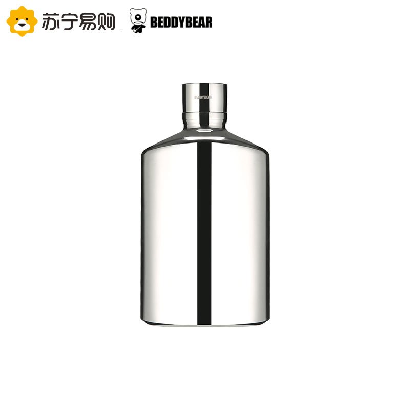 杯具熊全球限量迷彩方型酒壶水壶 不锈钢700ML 迷彩酒壶