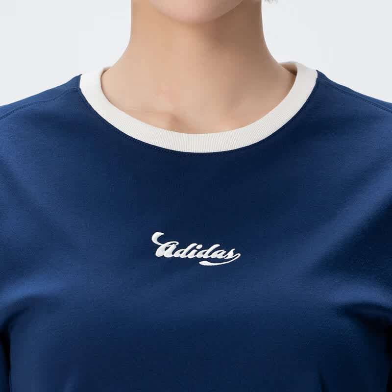 阿迪达斯（adidas）女装新款运动服舒适透气时尚圆领休闲短袖T恤KZ2333 ZP高清大图