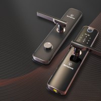 美国西屋(WESTINGHOUSE)WG9智能锁家用防盗门指纹锁木门密码锁酒店磁卡电子门锁