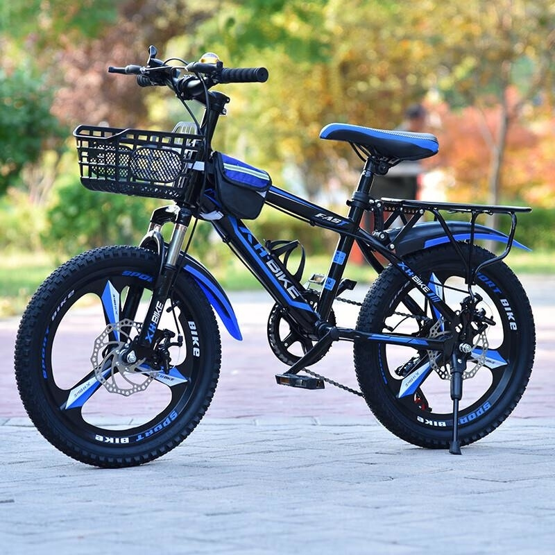 儿童变速山地车6 8 10岁小学生男孩女孩碟刹脚踏车20 22寸