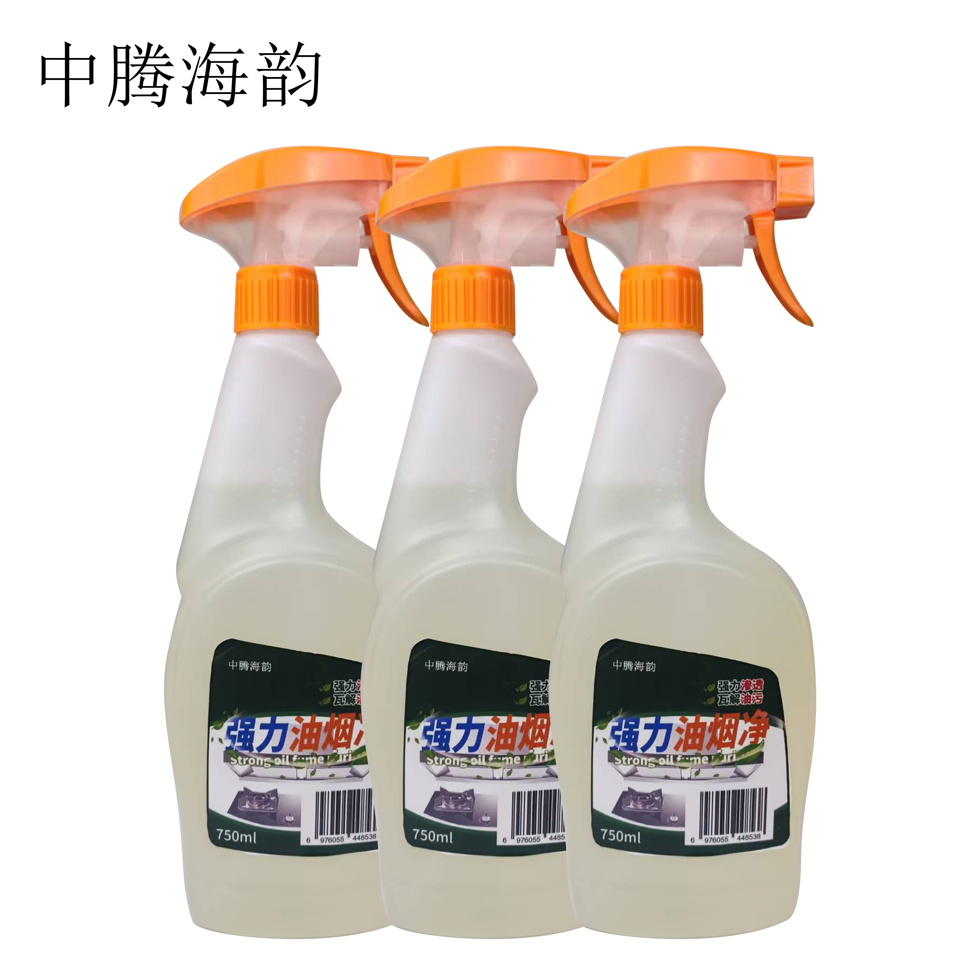 中腾海韵 强力油烟净 750ml 瓶高清大图