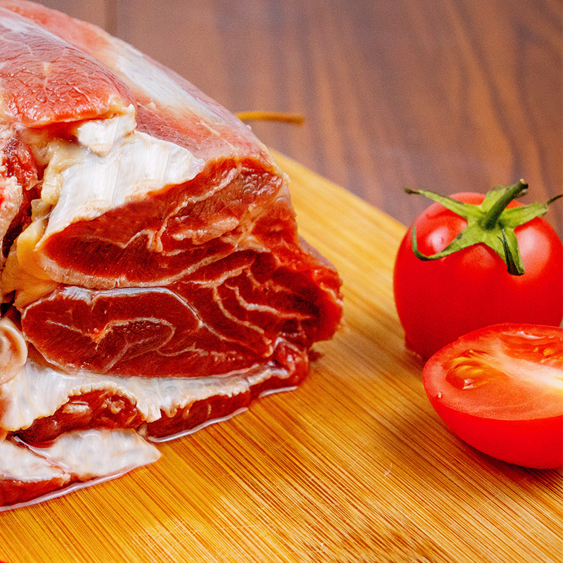 中粮家佳康(JOYCOME)阿根廷牛腱子1000g 整根鲜牛腱牛腿肉冷冻排酸牛肉