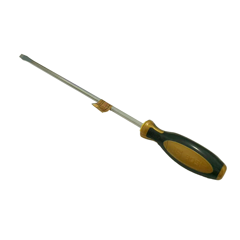 波斯(BOSI)螺丝批金钻系列一字 φ8×300mm BS460128A 支高清大图