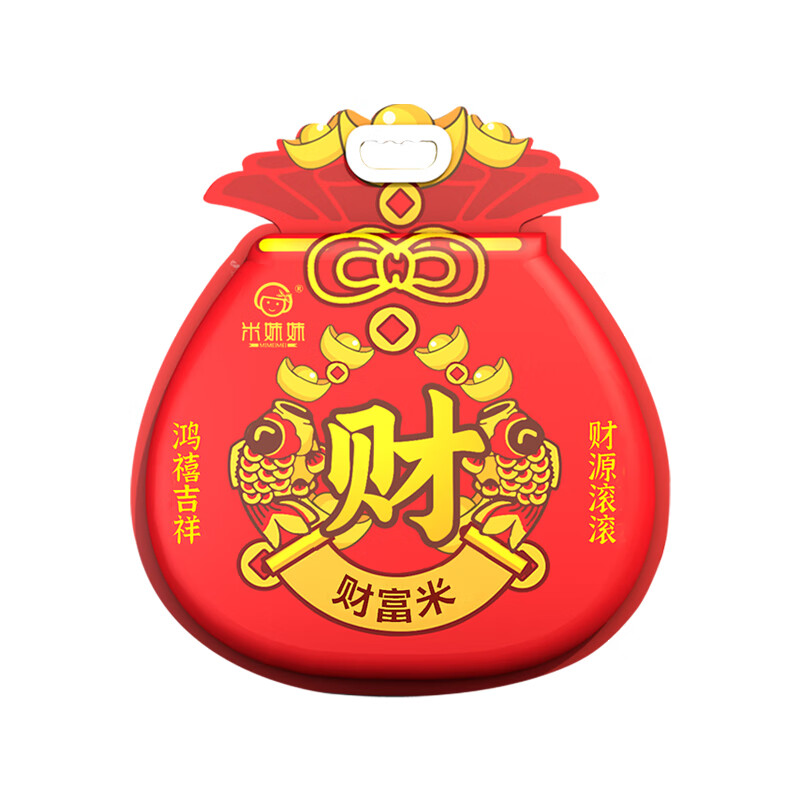 米妹妹(MIMEIMEI) 福袋财富米 米妹妹杂粮粥米 1kg/袋 真空包装 (单位:袋)