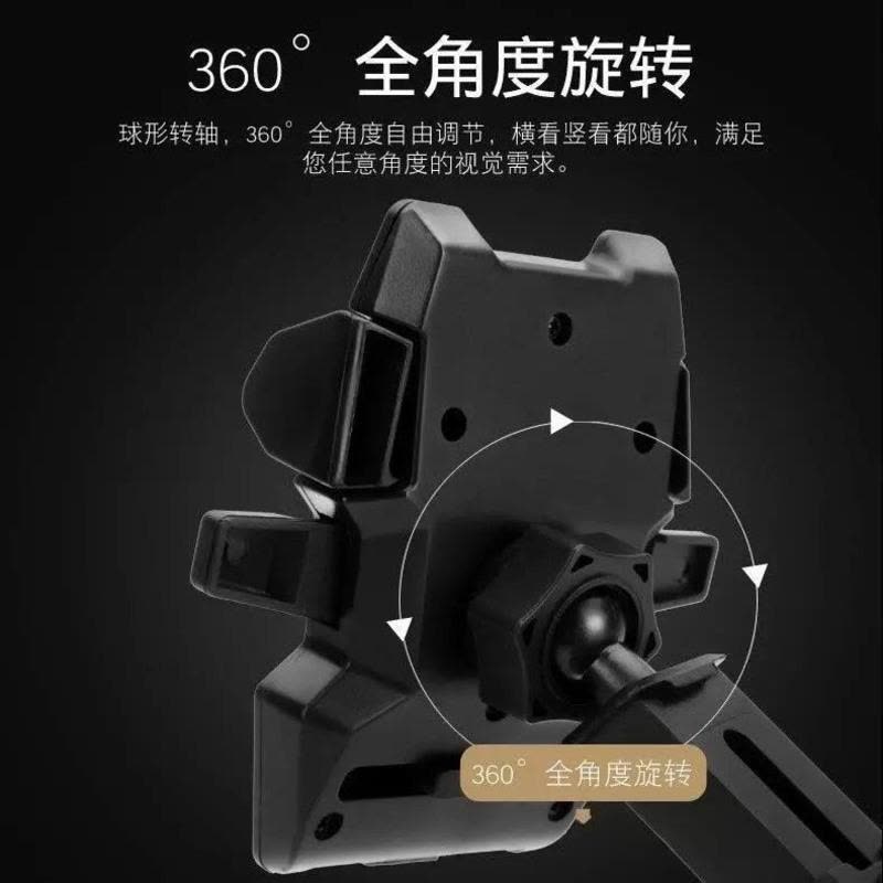 汽车手机支架 车载手机导航支架 仪表台 出风口手机支架360度旋转闪爆 出风口【黑色皮纹款】低配版手机座图片