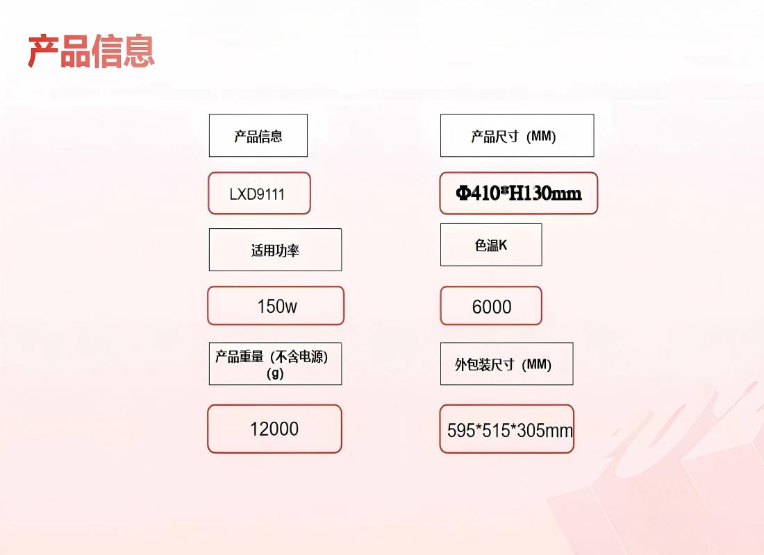 联芯达LED高顶灯节能环保氛围营造高手白光设计高清大图