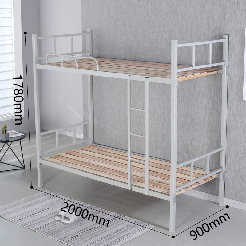 加厚上下铺铁床员工宿舍双层床公寓床校用学生寝室工地高低床