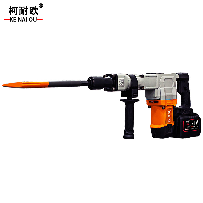 柯耐欧 工业无刷锂电电镐电锤电镐凿子 8.0AH/12.0AH 套高清大图