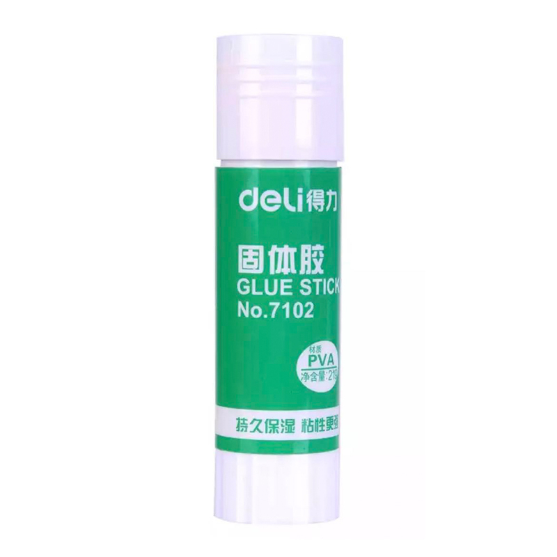 得力(deli) 高粘度PVP强力固体胶7102 21g 单个的价格