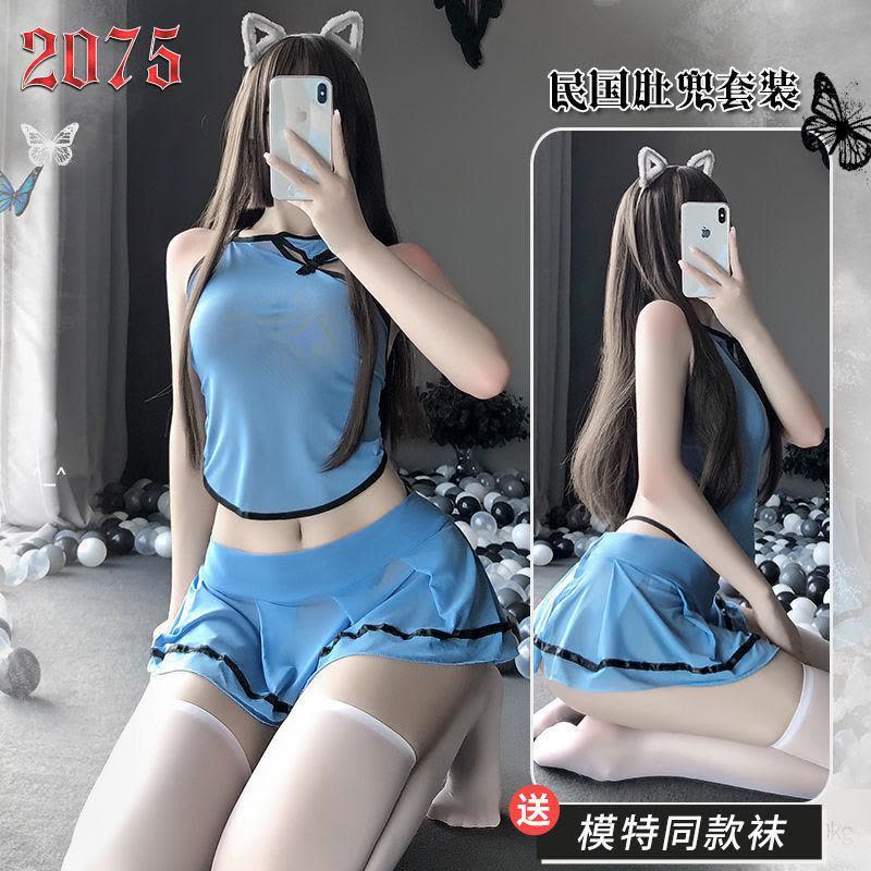 情趣内衣女性感丝袜激情制服诱惑睡衣开档床上S全透明免脱套装莎丞图片