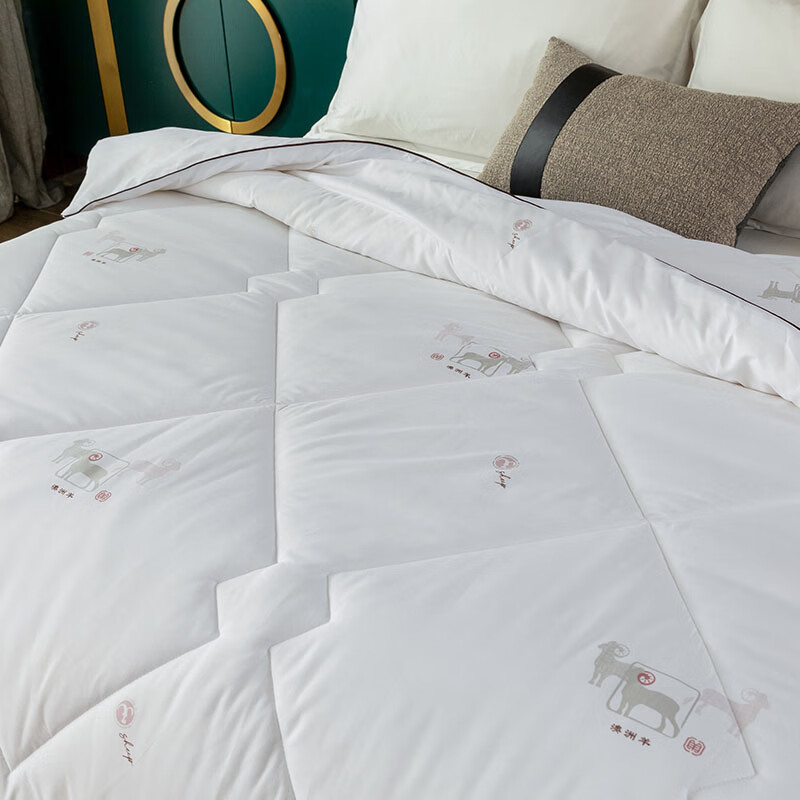 [内蒙地区可发]杉杉(FIRS)QFS-24202臻品澳洲羊毛被200cm*230cm高清大图