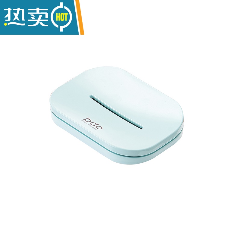 敬平欧式皂托香皂盒肥皂手工皂盒个性创意沥水卫生间可爱肥皂盒 白色高清大图