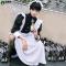 男穿女仆装cos服女装大佬cosplay服装动漫伪娘咖啡厅反串大码服装 服装全套（送渔网袜） S