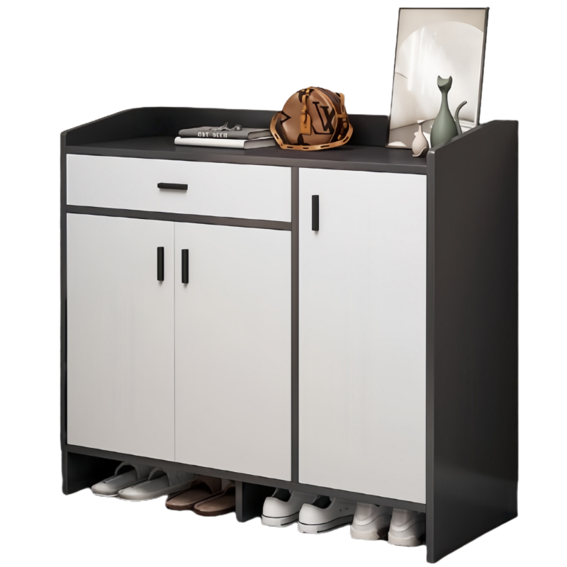 芙首泰鞋柜三门一抽900*300*1000mm个高清大图