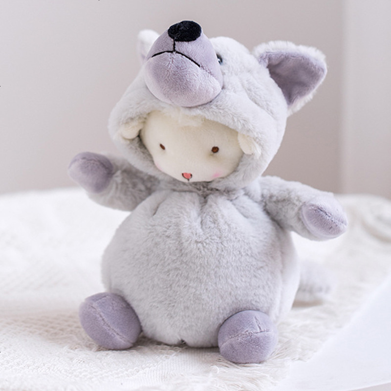 dzq网红小羊公仔毛绒玩具可爱羊羊玩偶布娃娃小号儿童生日礼物女