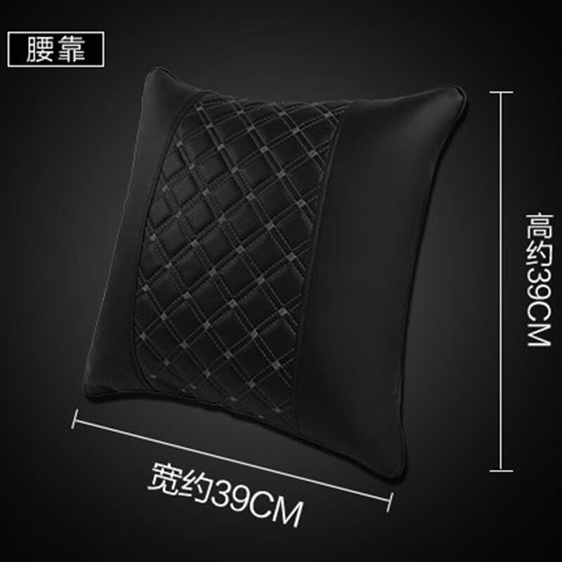 适用于福特新蒙迪欧经典福克斯汽车座椅枕头靠垫车内抱枕腰枕车载头枕内饰用品