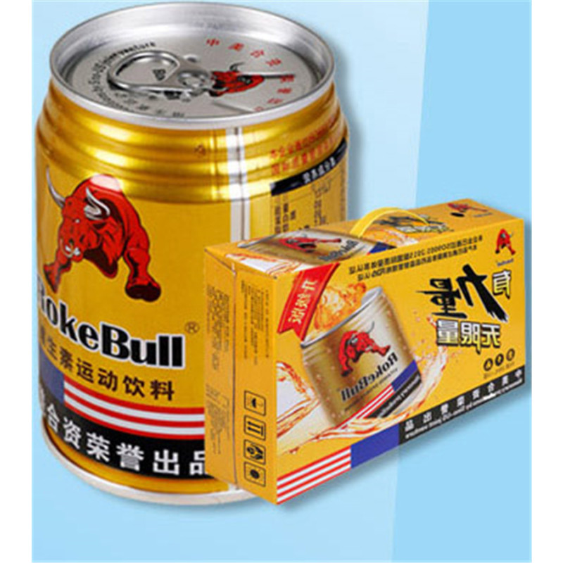rokebull维生素运动功能饮料248ml12罐能量饮料