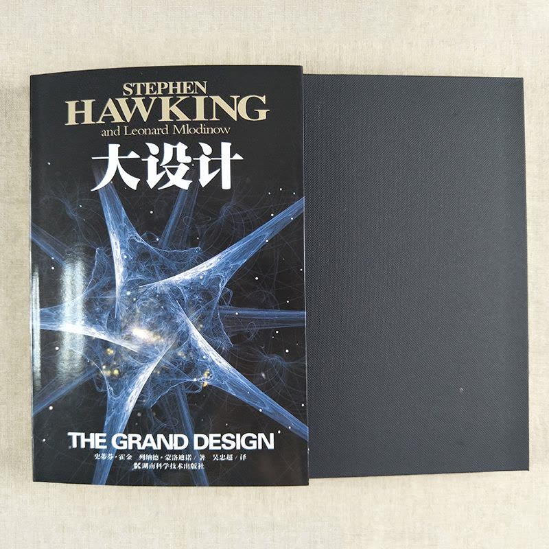 [正版]书店 大设计 史蒂夫霍金 时间简史果壳中的宇宙霍金沉思录作者书籍 湖南科学技术出版社 自然科学类科普读物 图书图片