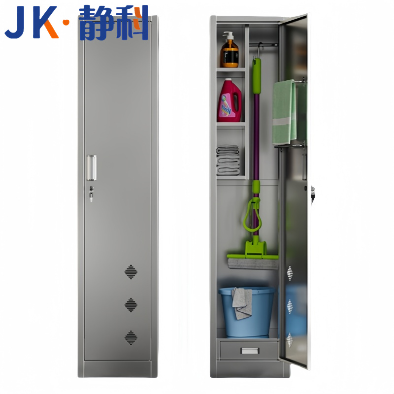 静科清洁工具收纳柜单门201台高清大图