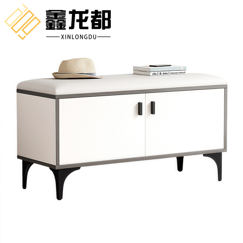 鑫龙都鞋柜换鞋凳高清大图