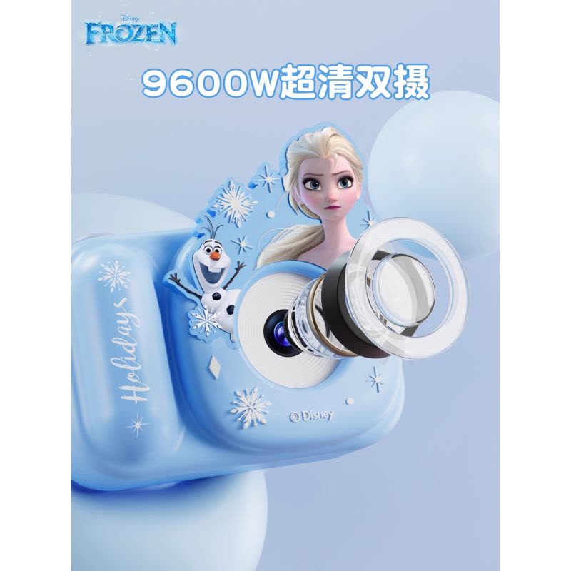 迪士尼儿童相机数码照相机可拍照小女孩生日礼物艾莎公主玩具图片