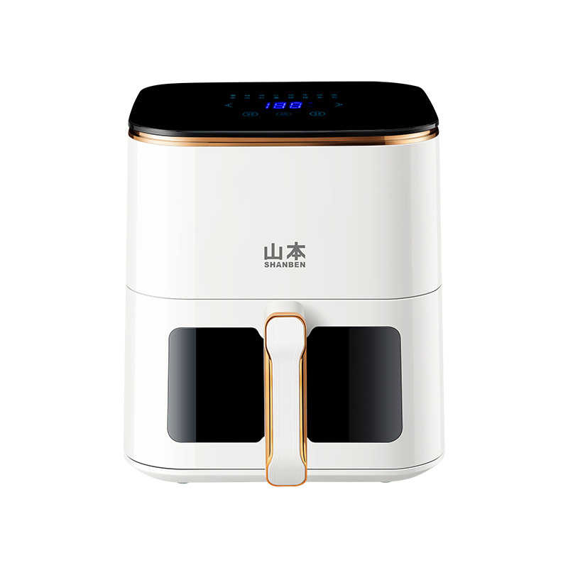 山本空气炸锅5L可视化多功能无油低脂S-W8045TS-VS