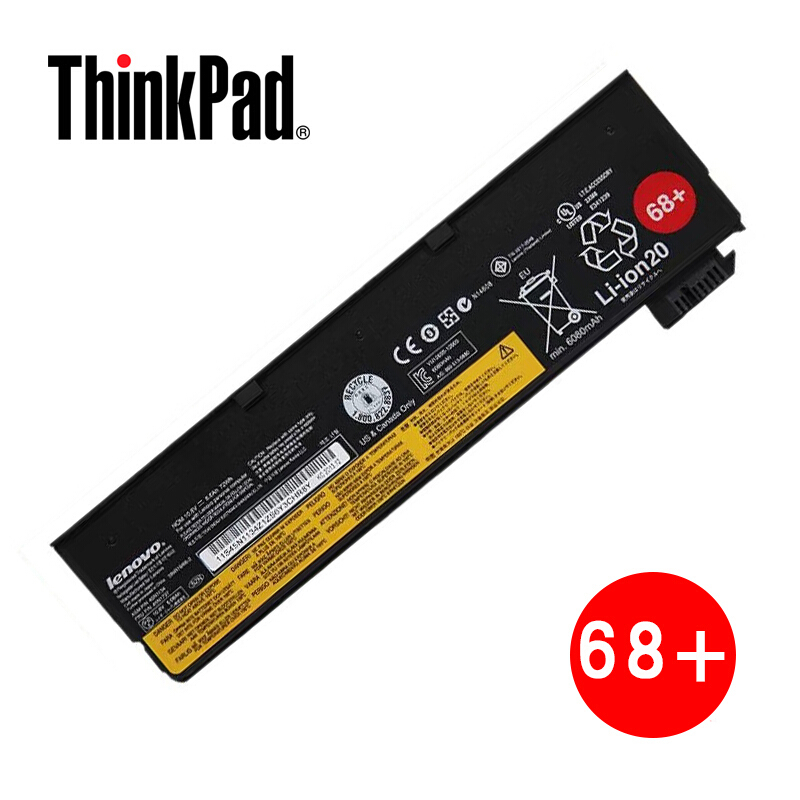lenovo联想 ThinkPad X240/T440系列 6芯 笔记本电池 68+ 0C52862 1个 单位:个