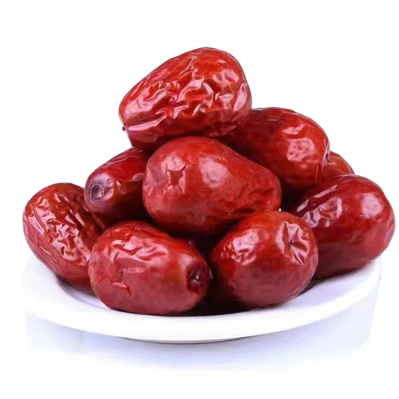 珑语田 新疆红枣 500g 袋高清大图