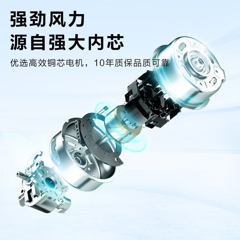 美的 电风扇机械式强风轻音FSA40UC高清大图