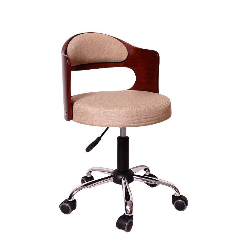 蕃蒂电脑椅浅咖 把高清大图