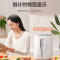 [白色 绿色 两色可选]功能家用不用翻面健康低脂双屏显示4L大容量空气炸锅NF-HC100-W/-G 白色/绿色
