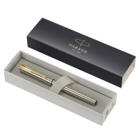 派克PARKER 钢笔 威雅系列XL钢杆金夹墨水笔 学生商务办公日常书写专用 0.5mm金属不锈钢F笔尖