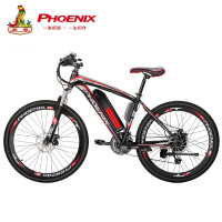 凤凰36V27速锂电助力山地自行车X1