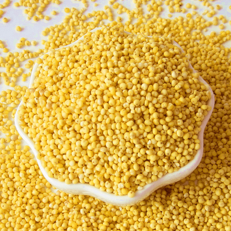 翰九大黄米 1kg 五谷香系列 五谷杂粮 粗粮 杂粮 粮油 国产食品 大米伴侣 真空包装高清大图