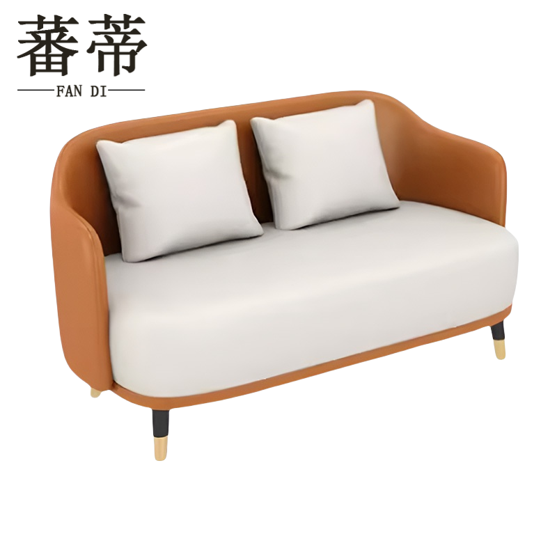 蕃蒂办公沙发双人位 张高清大图