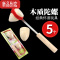 真智力陀螺木质儿童经典益智男孩儿时成人亲子减压器80后怀旧玩具 木陀螺套装亲子互动装[2套装]