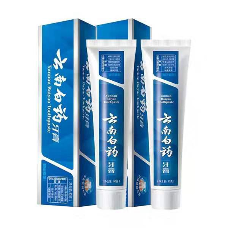 云南白药牙膏 90克留兰香型 修复粘膜