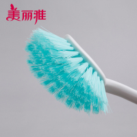 美丽雅 家用卫生间马桶无死角清洗加长手柄小象鼻洁厕刷(颜色随机)