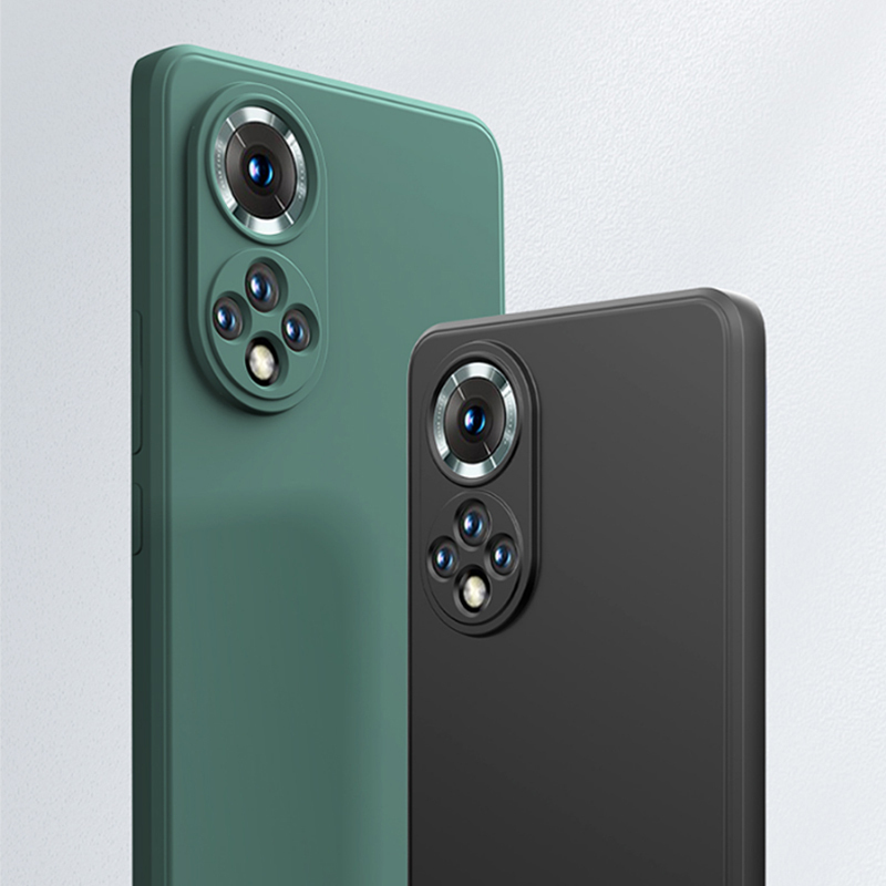 KONEL 荣耀50pro/50se手机壳防摔honor50全包镜头液体硅胶壳防滑镜头保护网红男女款个性高档时尚软壳高清大图