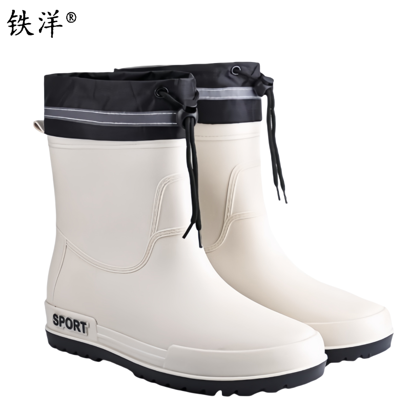 铁洋 防水防滑低筒雨靴 TY-YX018 双高清大图